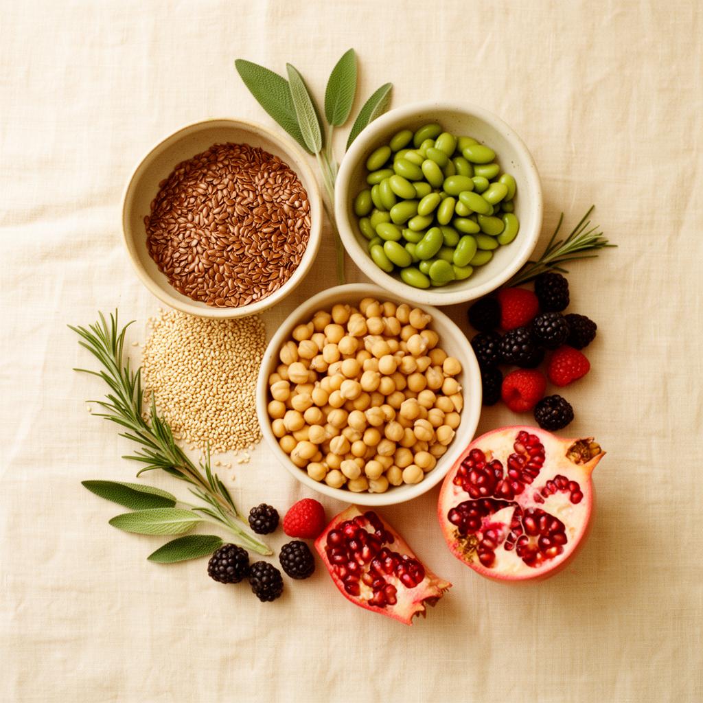 Alimentos ricos em fitoestrógenos